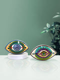 Modern Porcelain Art Deco Wedding Decoration Luxury Hotel Table Statue-Evil Eyes Creative New Style Gift
