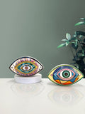 Modern Porcelain Art Deco Wedding Decoration Luxury Hotel Table Statue-Evil Eyes Creative New Style Gift