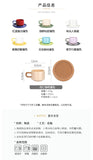 Ins Style Coffee Cup Retro European Style British Afternoon Tea Lady Style Ceramic Tea Cup and Saucer