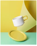 Ins Style Coffee Cup Retro European Style British Afternoon Tea Lady Style Ceramic Tea Cup and Saucer