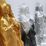 Mexico Virgin Mary Religious Resin Sculpture Art Crafts Home Decoration Exquisite Gift