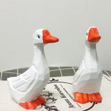 Micro Landscape Simulation Duck Decoration Landscaping Accessories Interior Resin Animal Design Crafts Gardening Decor.