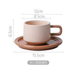 Ins Style Coffee Cup Retro European Style British Afternoon Tea Lady Style Ceramic Tea Cup and Saucer