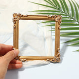 OEM Resin Frame Photo European Style Mini square Small Photo Frame Ornament Home Decor Gift