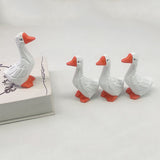Micro Landscape Simulation Duck Decoration Landscaping Accessories Interior Resin Animal Design Crafts Gardening Decor.