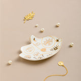 Spiritual Accessories Positive Energy Protection Evil Eye Plate Luxury Trinket Display Table Decorations Jewelry Tray