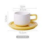 Ins Style Coffee Cup Retro European Style British Afternoon Tea Lady Style Ceramic Tea Cup and Saucer