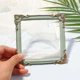 OEM Resin Frame Photo European Style Mini square Small Photo Frame Ornament Home Decor Gift