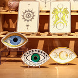 Spiritual Accessories Positive Energy Protection Evil Eye Plate Luxury Trinket Trays Table Decorations Jewelry Dish